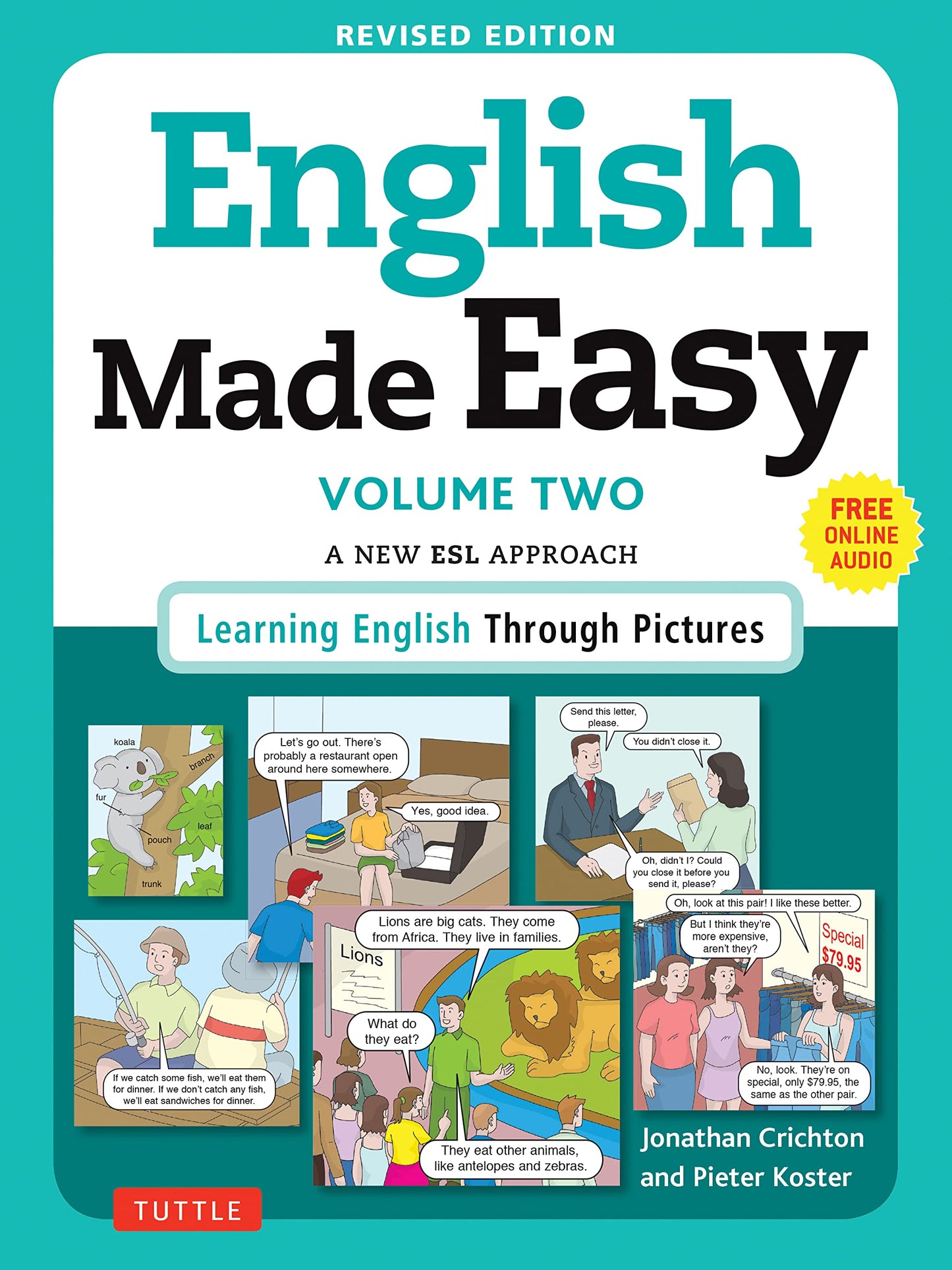 English Made Easy Volume Two: A New ESL Approach: Learning English Through Pictures - 4960