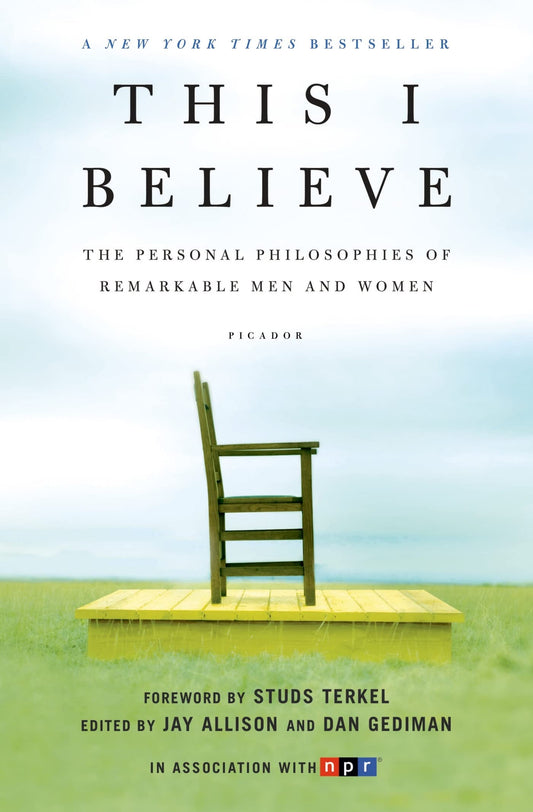 THIS I BELIEVE: THE PERSONAL PHI - 2951