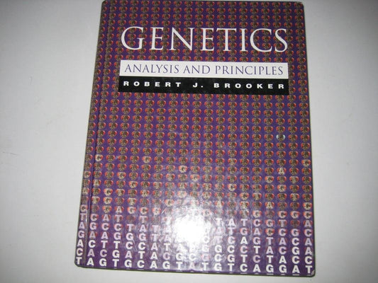 Genetics: Analysis and Principles