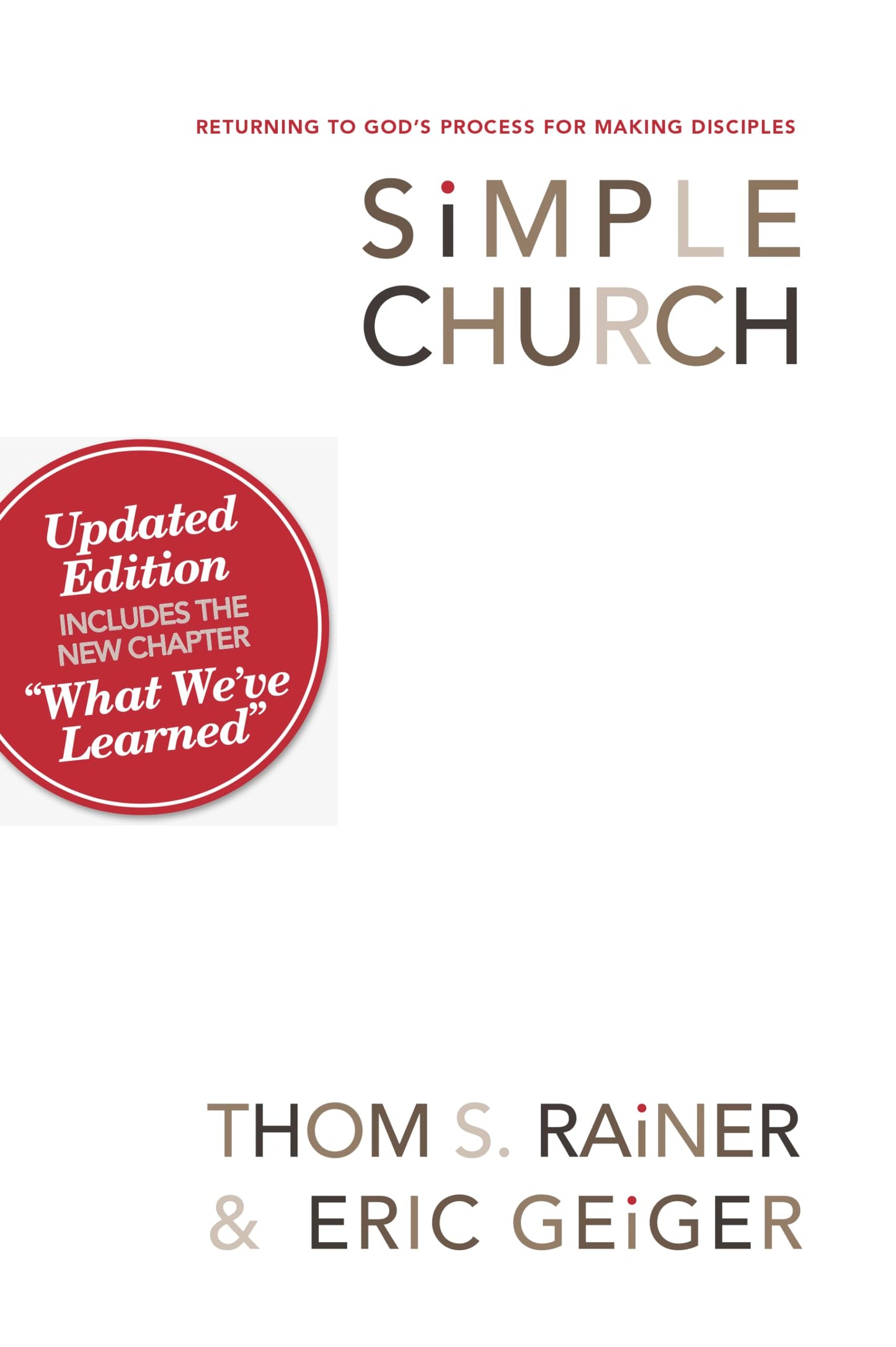 SIMPLE CHURCH: RETURNING TO GOD' - 837