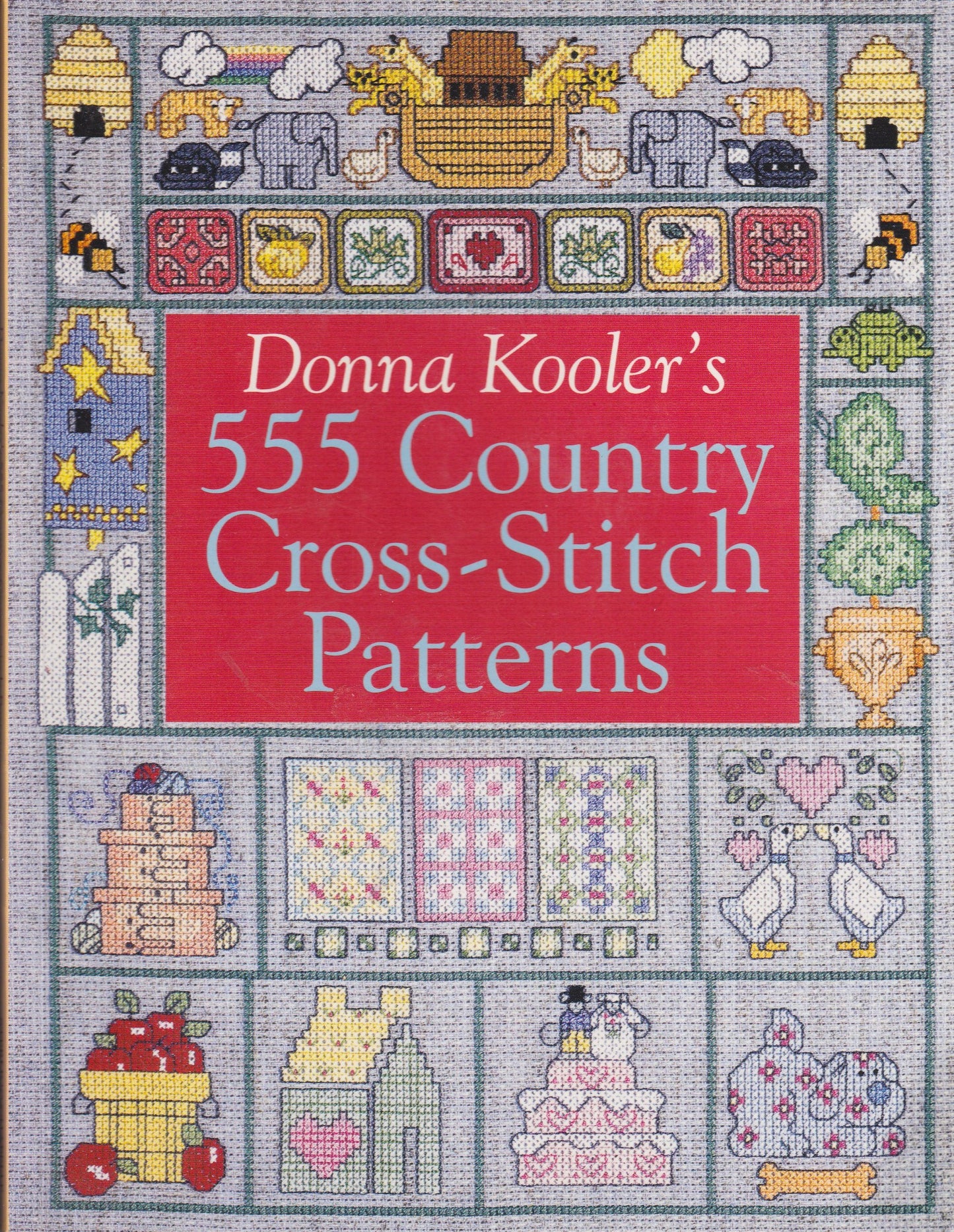Donna Kooler's 555 Country Cross-Stitch Patterns