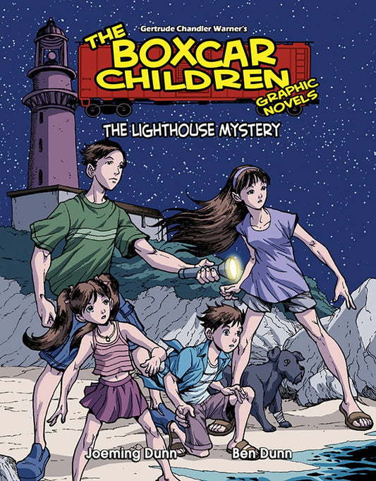 The Lighthouse Mystery (14) (The Boxcar Children Graphic Novels) - 3001