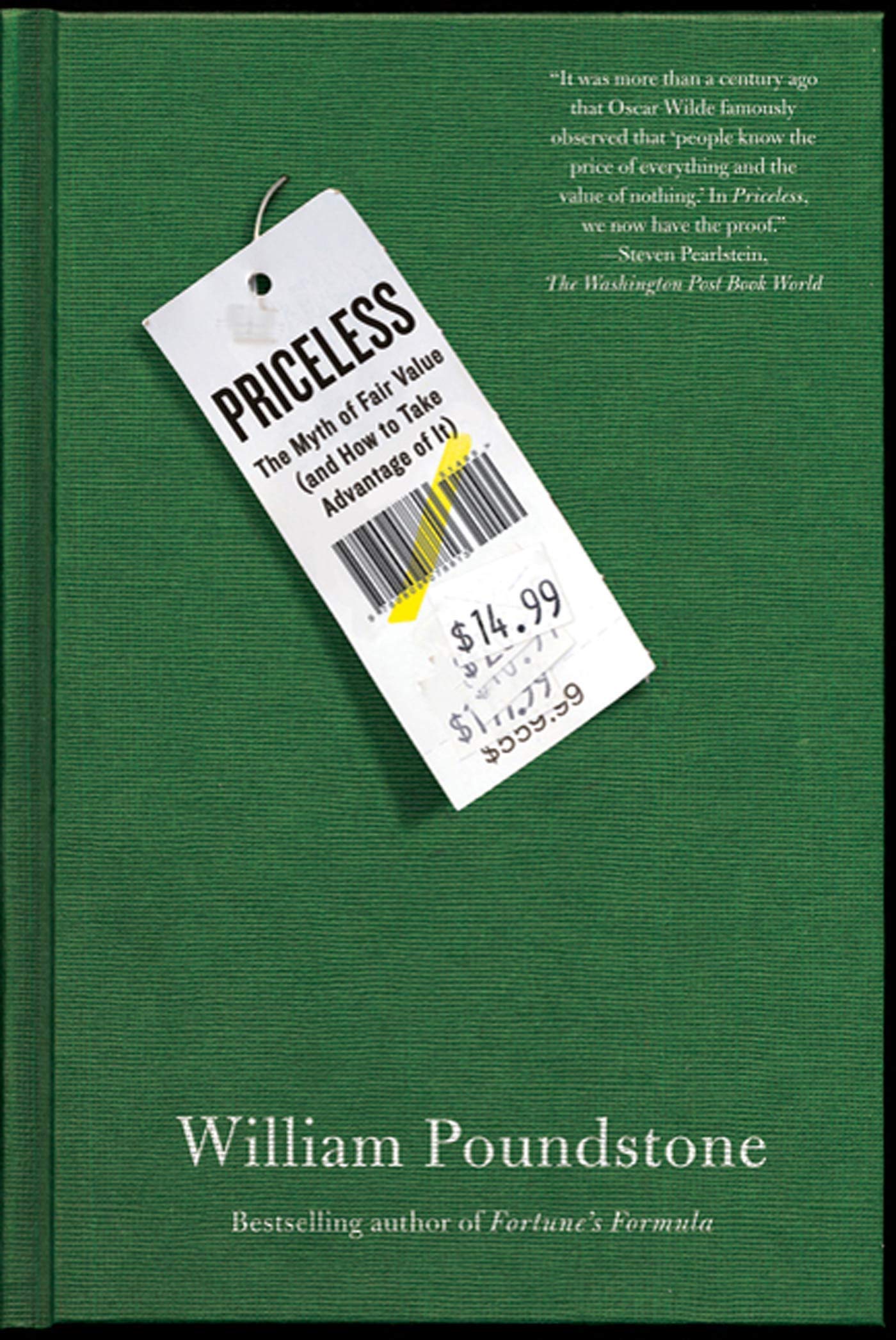 Priceless: The Myth of Fair Value (and How to Take Advantage of It) - 7424