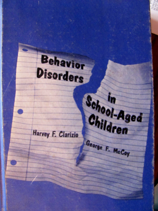 Behavior disorders in school-aged children (Chandler publications in educational psychology) - 170