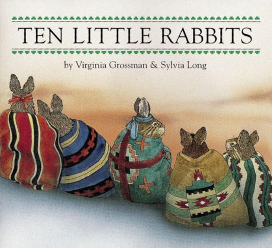 Ten Little Rabbits Board Book (Sylvia Long) - 4437
