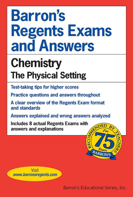 Barrons's Regents Exams and Answers: Chemistry, the Physical Setting