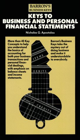 Keys to Business and Personal Financial Statements (Barron's Business Keys) - 5990