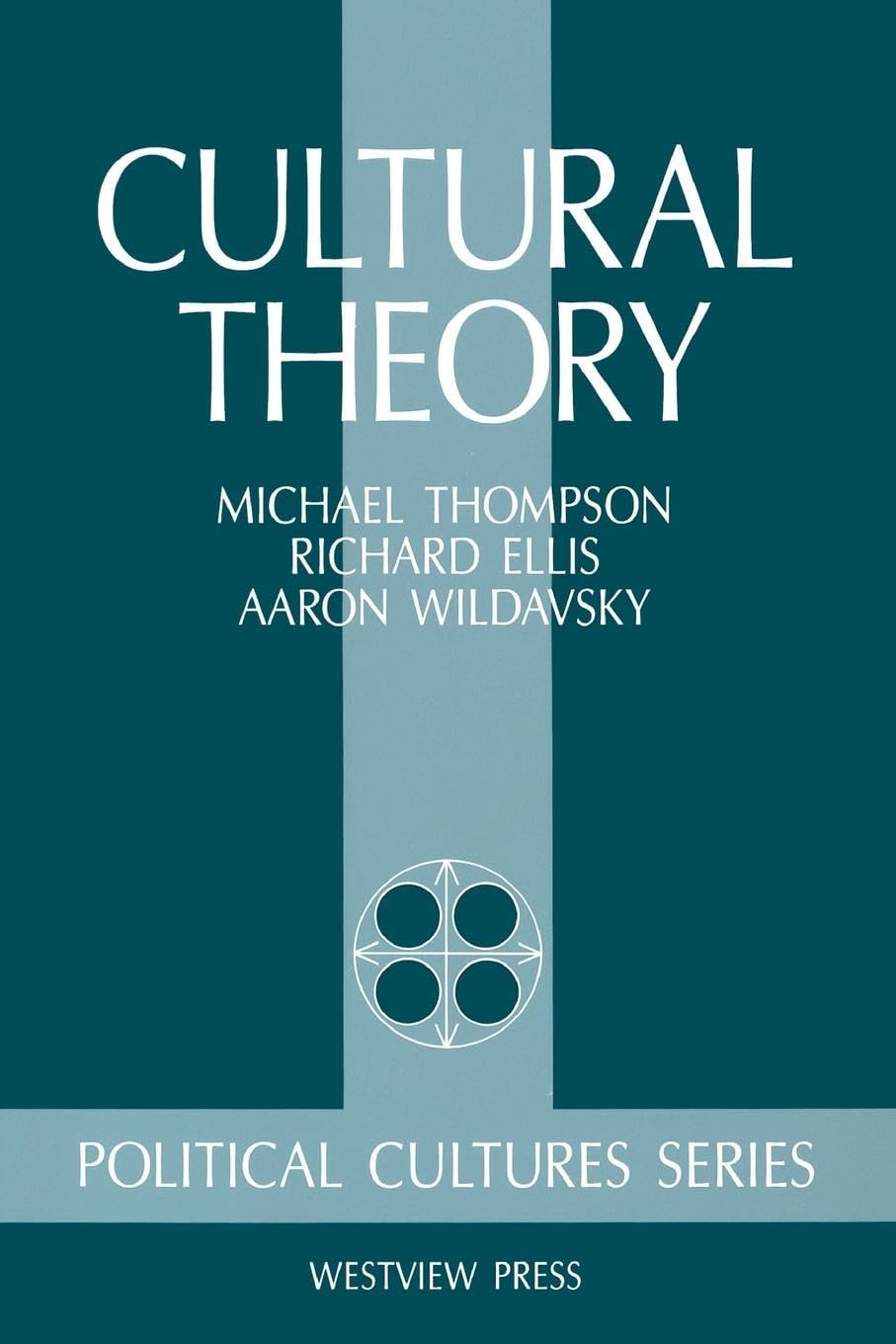 Cultural Theory (Political Cultures Series) - 5258