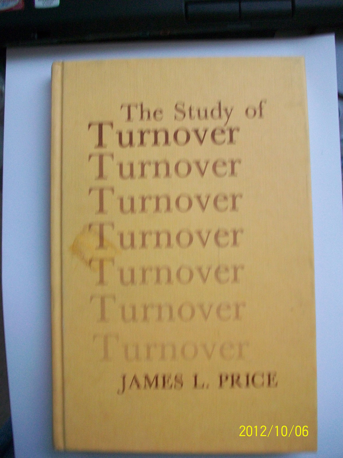 The Study of Turnover