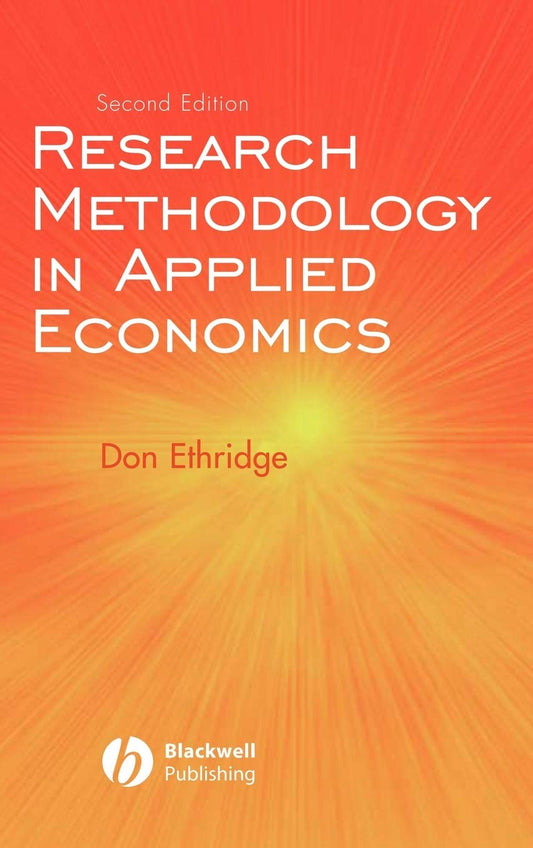 Research Methodology in Applied Economics - 432