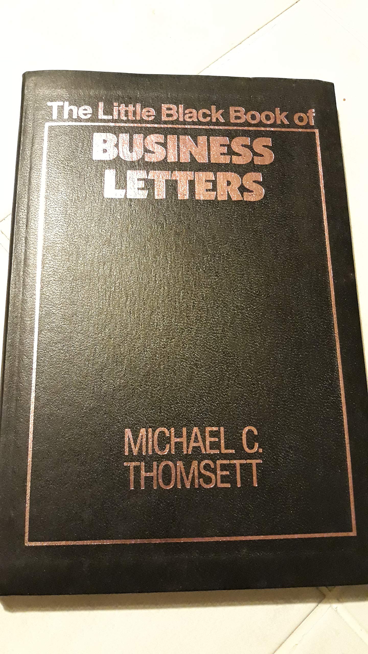 The Little Black Book of Business Letters - 2934