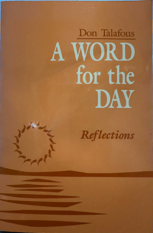 A Word for the Day: Reflections