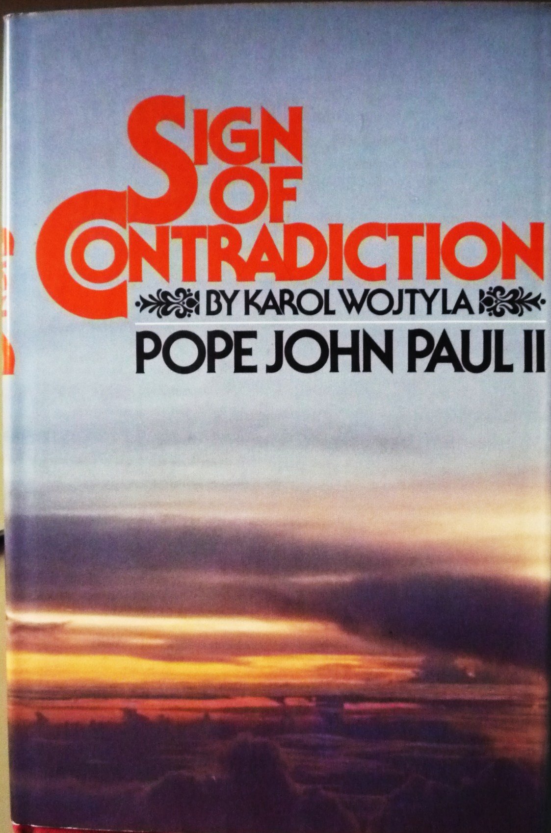 Sign of contradiction