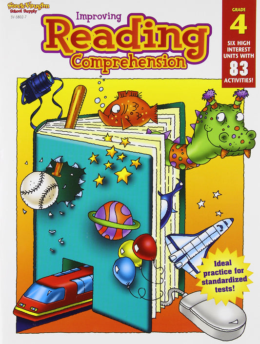Steck-Vaughn Improving comprehension Skills: Student Workbook Grade 4 (Inproving Reading Skills Repo)