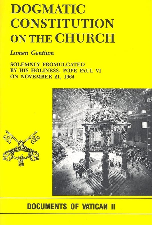 Dogmatic Constitution on the Church: Lumen Gentium