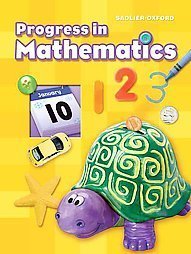 Progress In Mathematics, grade K student text