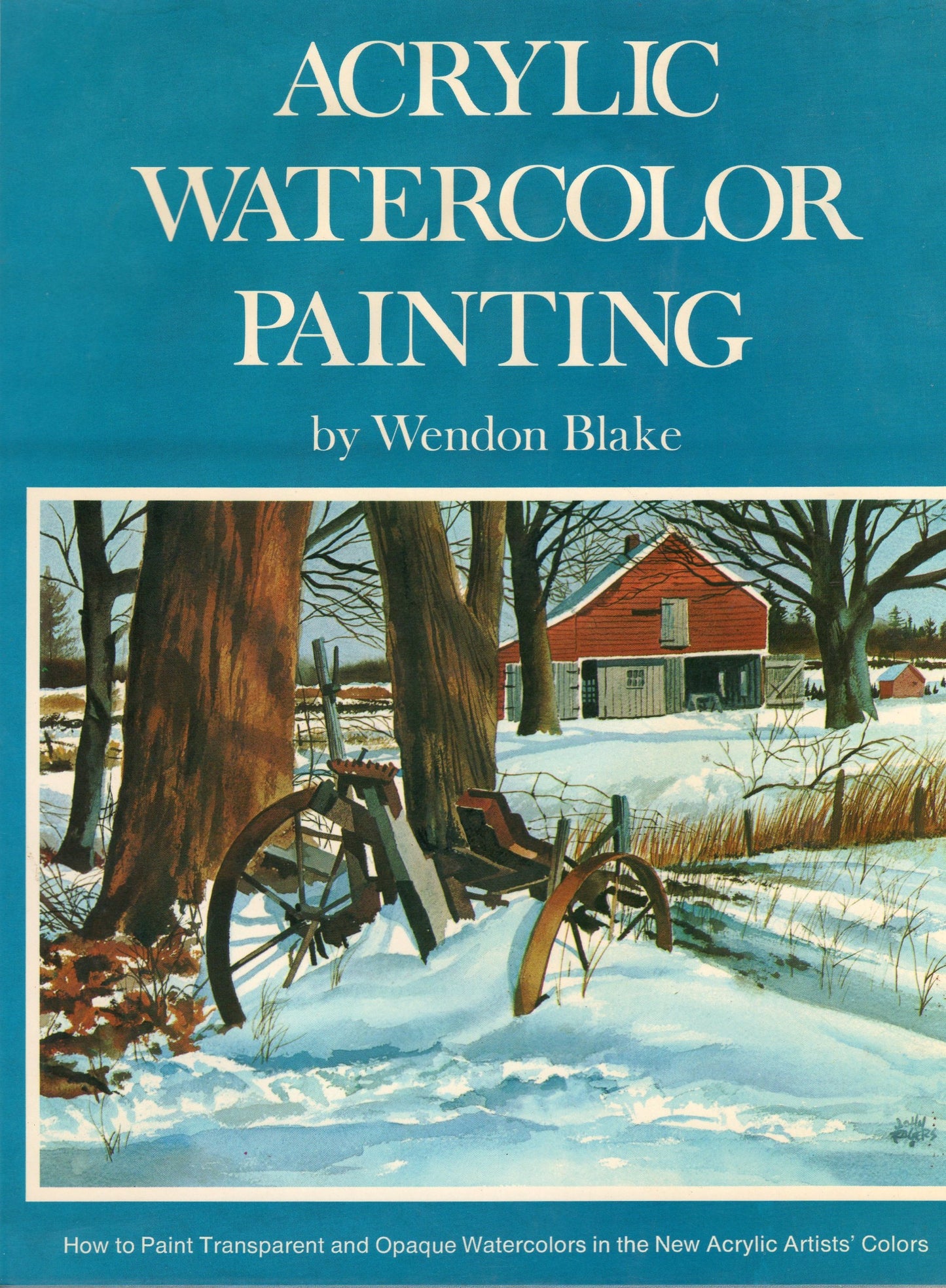 Acrylic Watercolor Painting - 3294