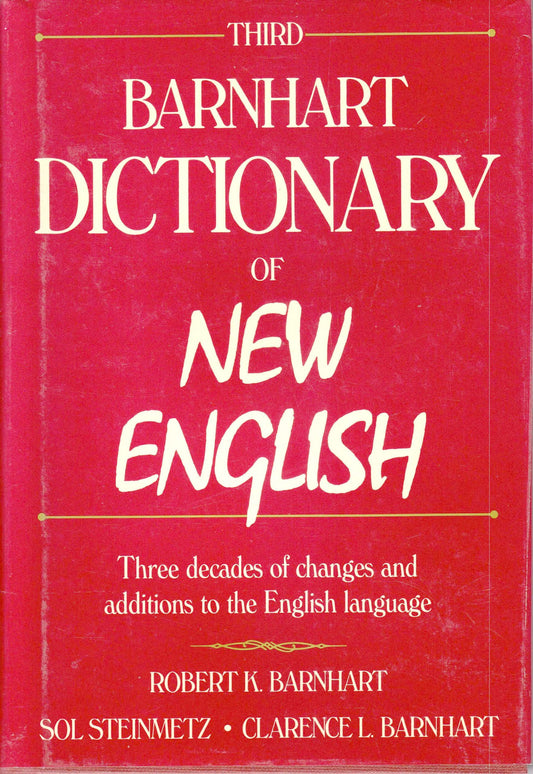 Third Barnhart Dictionary of New English
