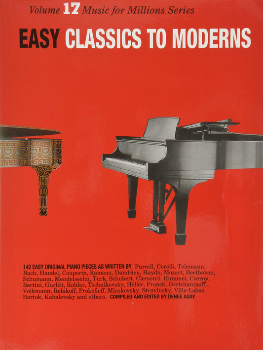 Easy Classics to Moderns (Music for Millions, Vol. 17) - 3788
