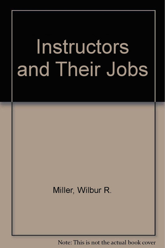 Instructors and Their Jobs