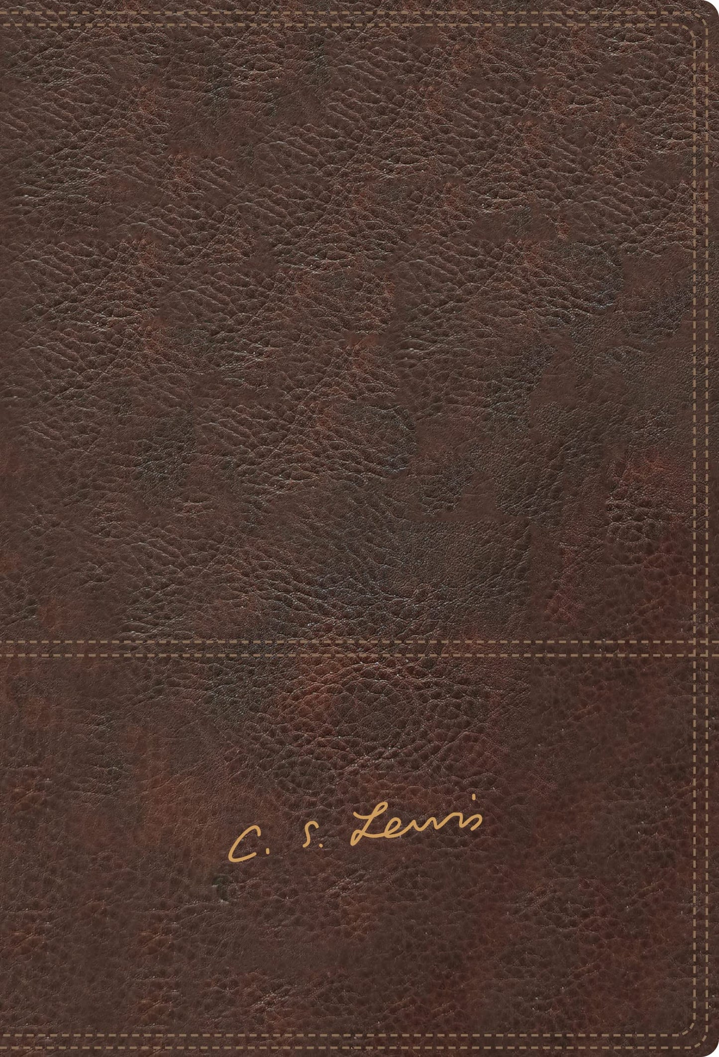 RVR, Biblia Reflexiones de C. S. Lewis, Interior a dos colores, Leathersoft, Café, Comfort Print (Spanish Edition) - 1356
