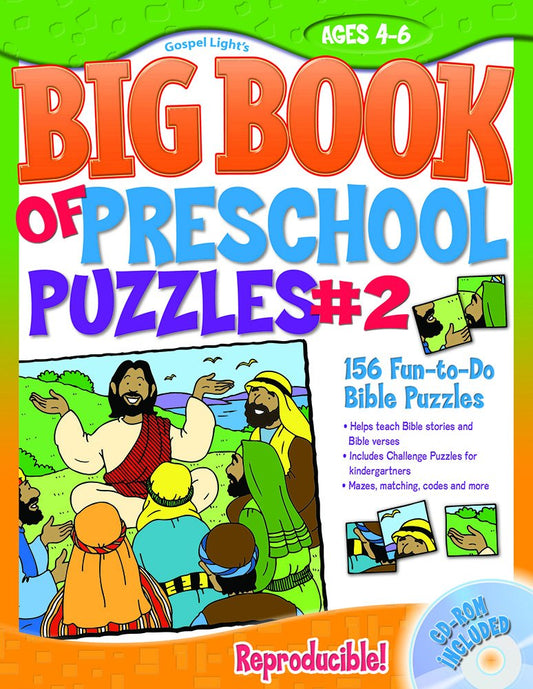 The Big Book of Preschool Puzzles #2