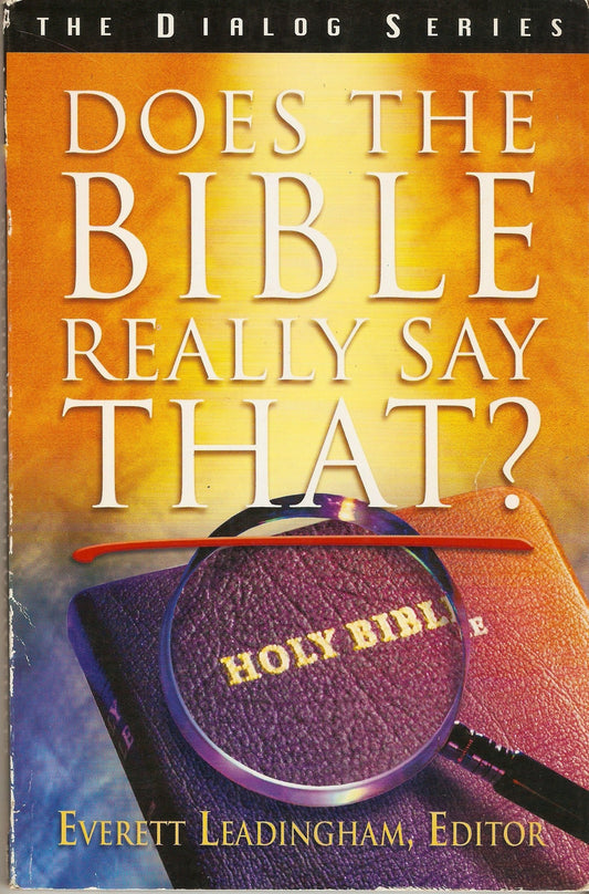 Does the Bible Really Say That? - 2860