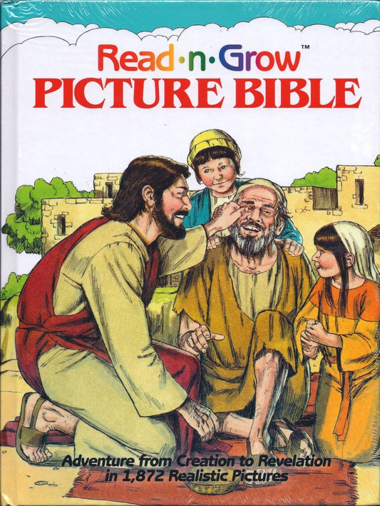 Read-n-grow Picture Bible: Adventure from Creation to Revelation in 1,872 Realistic Pictures