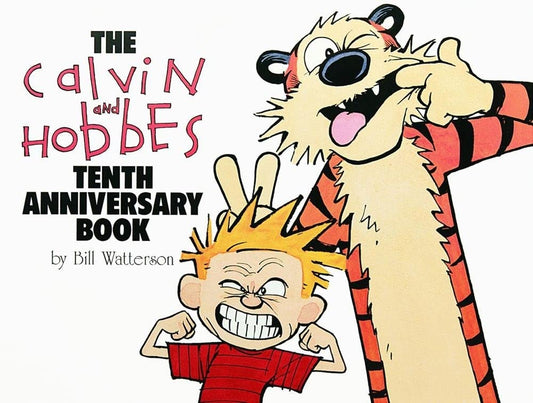 CALVIN & HOBBES BOOKS, TENTH ANN - 5553
