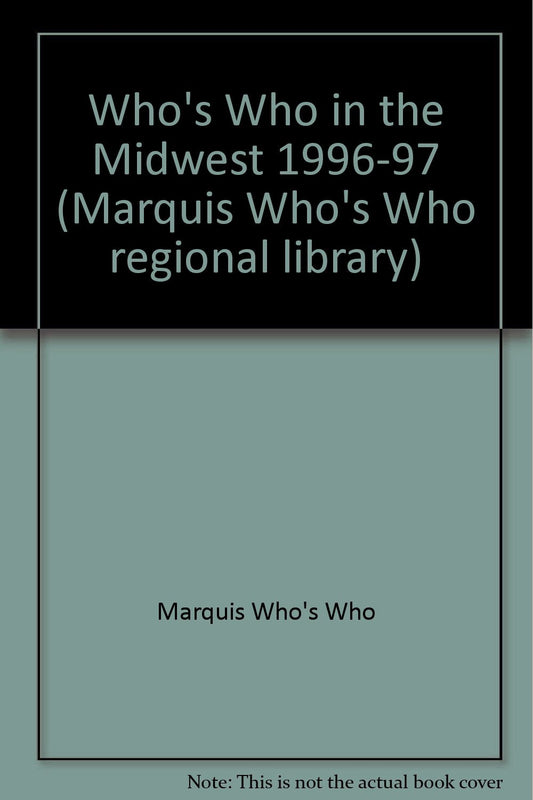 Who's Who in the Midwest 1996-1997 - 1273