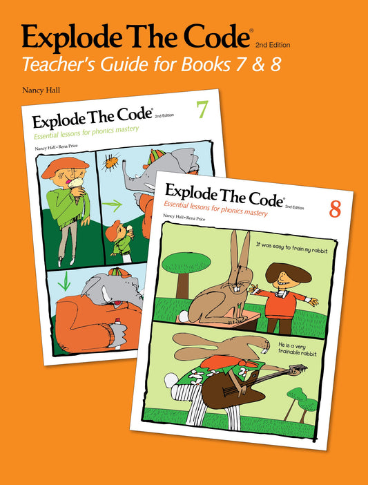 Explode the Code Books 7 and 8