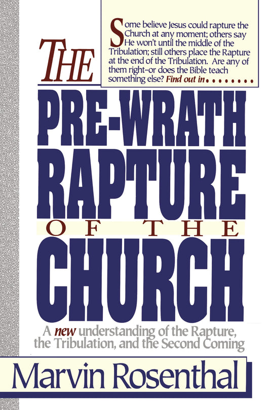 Prewrath Rapture of the Church - 2941
