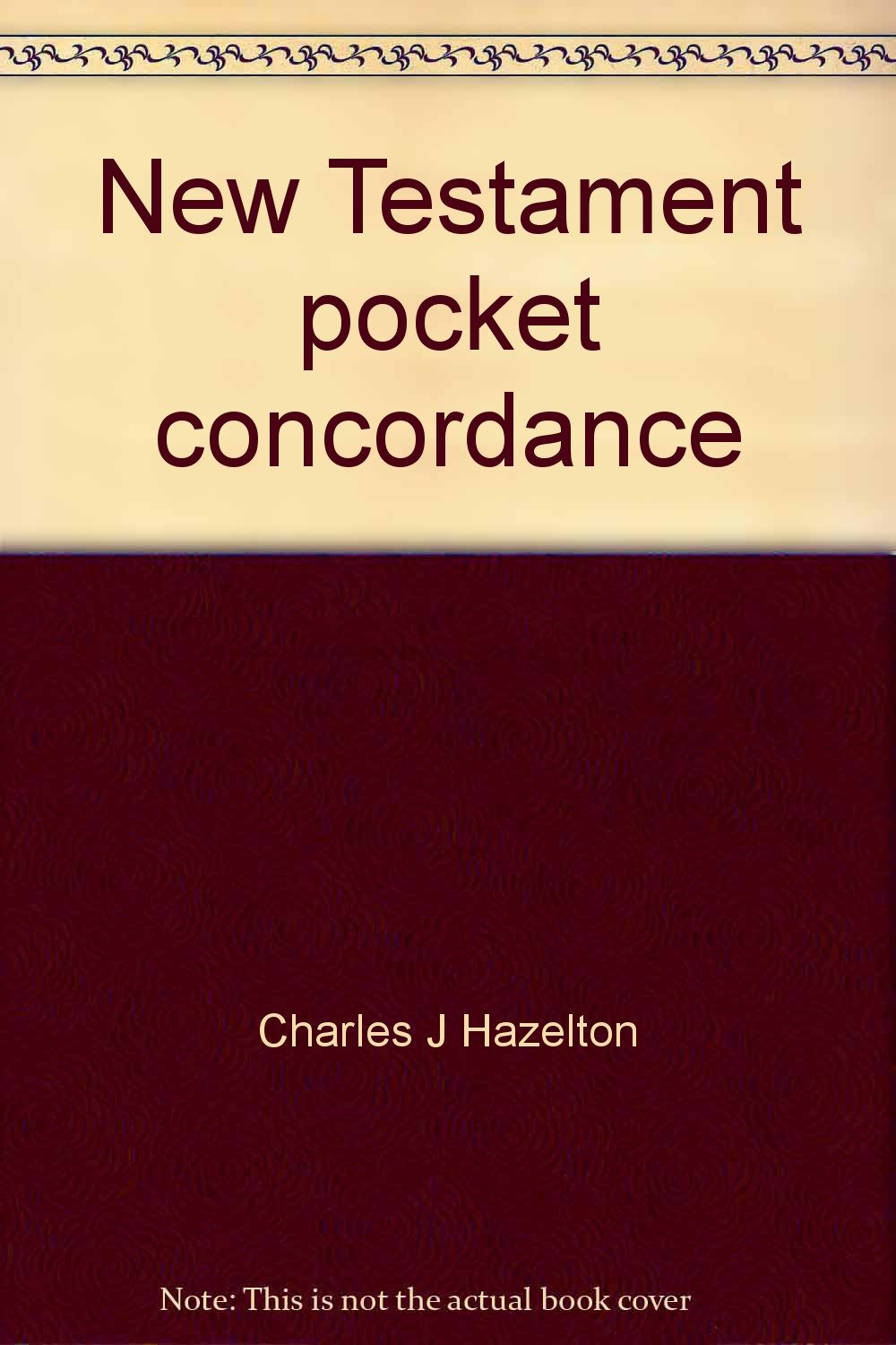New Testament pocket concordance