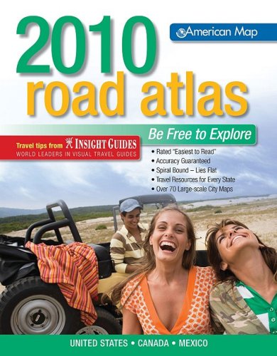American Map 2010 Road Atlas United States, Canada, Mexico