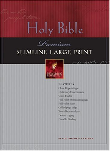Premium Slimline Bible Large Print: NLT1