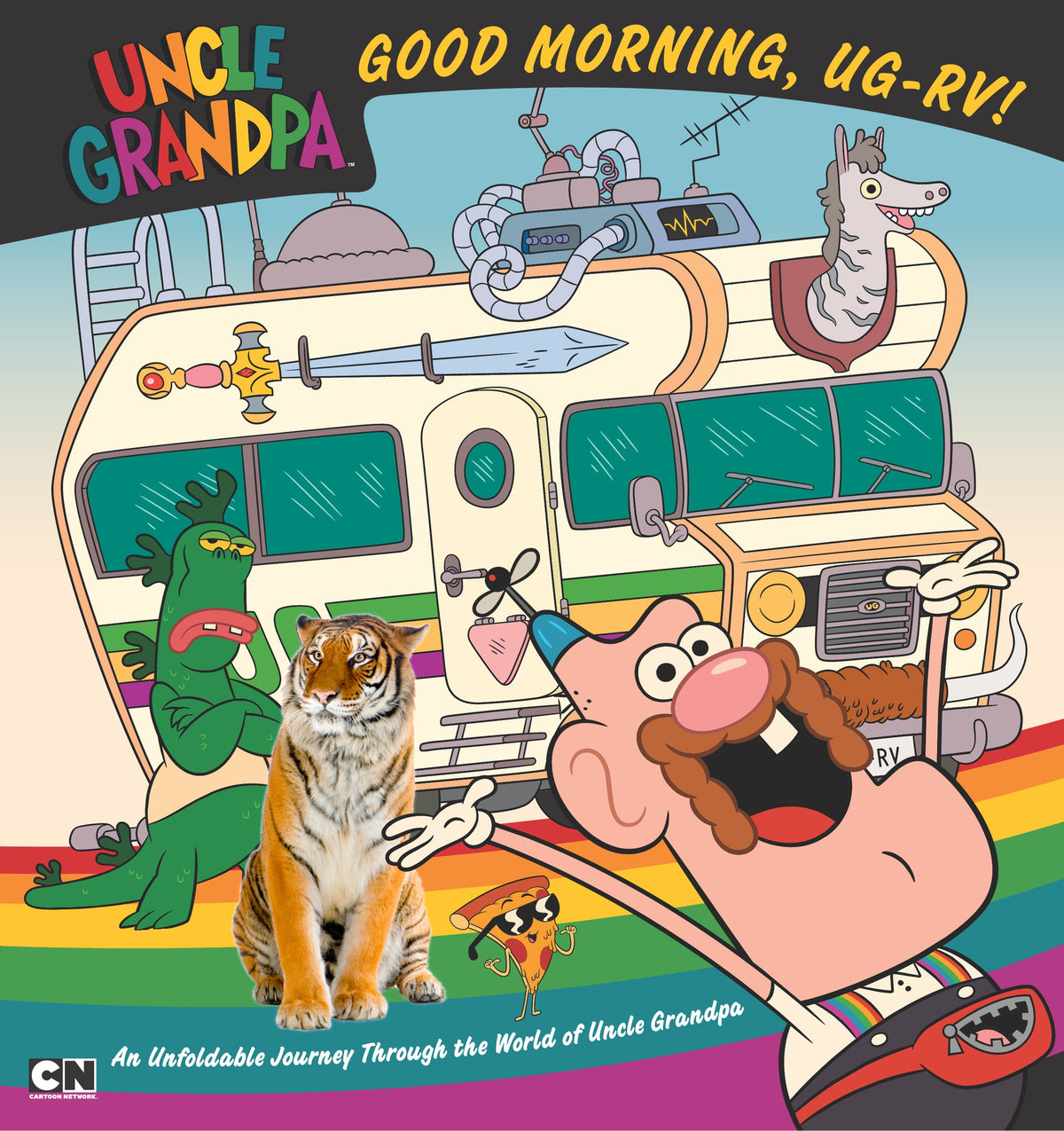 Good Morning, UG-RV!: An Unfoldable Journey Through the World of Uncle Grandpa