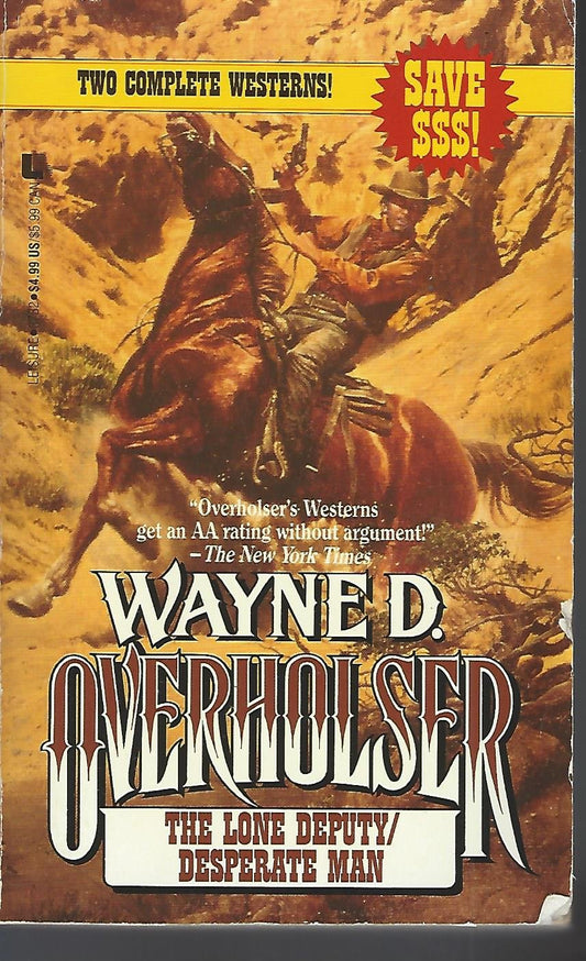 The Lone Deputy/Desperate Man/2 Westerns in 1 Volume
