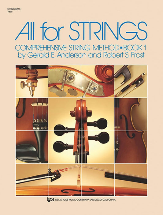 All For Strings Book 1: String Bass