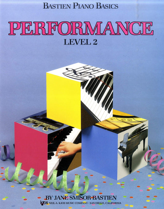WP212 - Bastien Piano Basics - Performance Level 2 - 7342