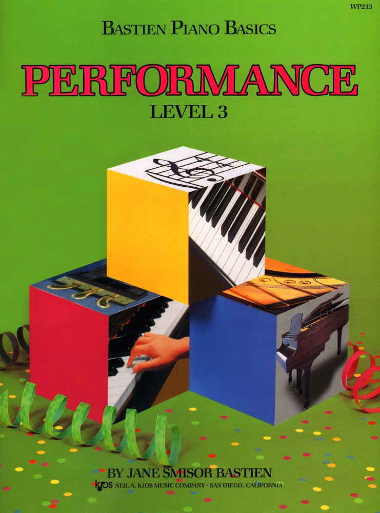 Bastien Piano Basics: Performance, Level 3 - 6660