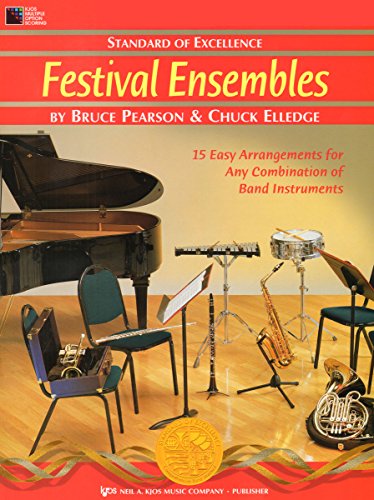 W27PR - Standard of Excellence - Festival Ensembles - Drums, Timpani & Auxiliary Percussion (15 Easy arrangements for any combination of band instruments.)