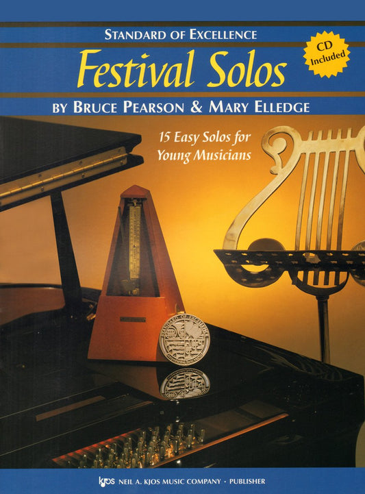 W37XE - Standard of Excellence - Festival Solos Book/CD Book 2 - Alto Saxophone (Eb Alto Saxophone)