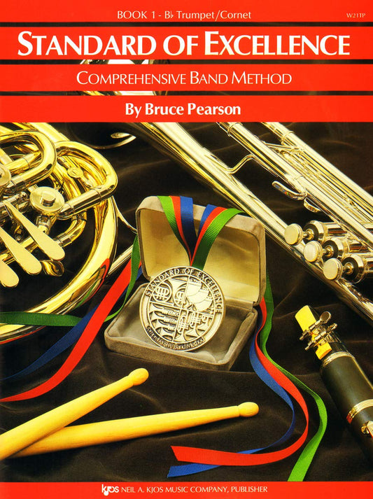W21TP - Standard of Excellence Book 1 Trumpet - Book Only
