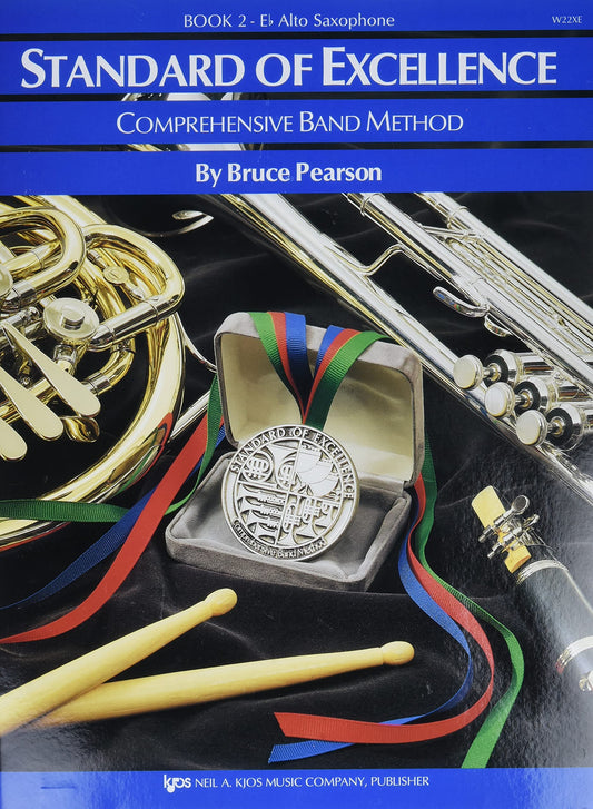 W22XE - Standard of Excellence Book 2 - Alto Saxophone - 4203
