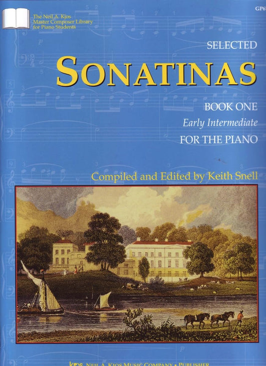 GP671 - Selected Sonatinas for Early Intermediate Piano, Book One