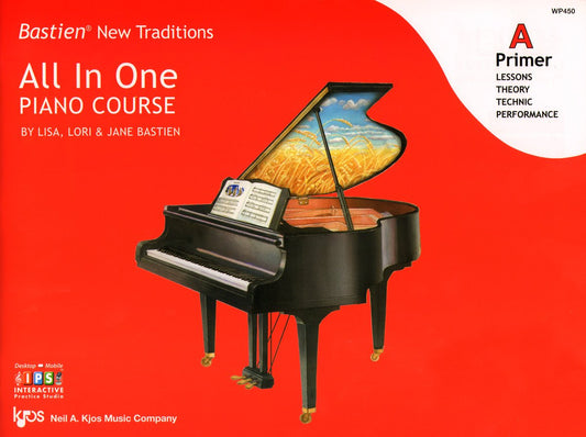 WP450 - Bastien New Traditions - All In One Piano Course - Primer A - 7737