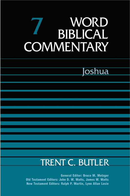 Word Biblical Commentary Vol. 7, Joshua (butler), 350pp - 3111