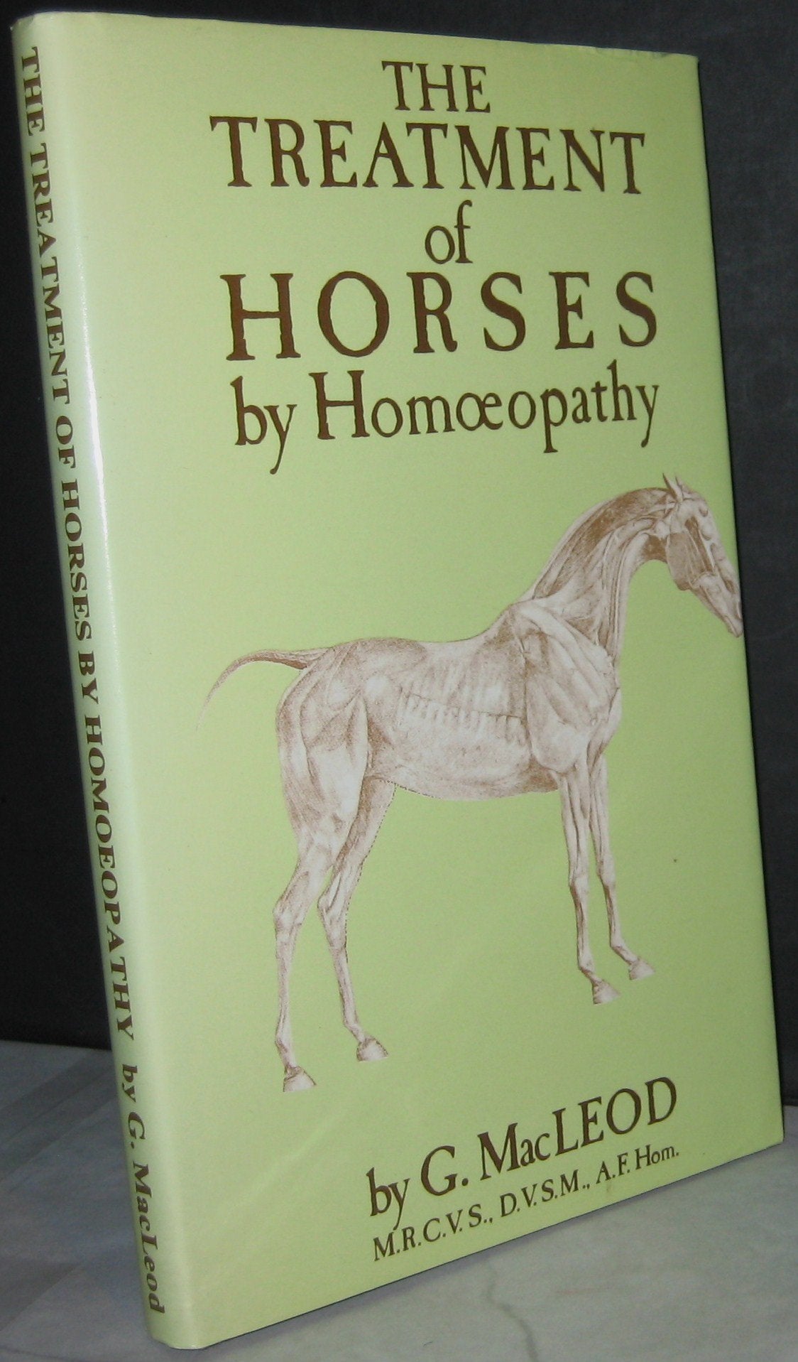 The Treatment of Horses by Homoeopathy