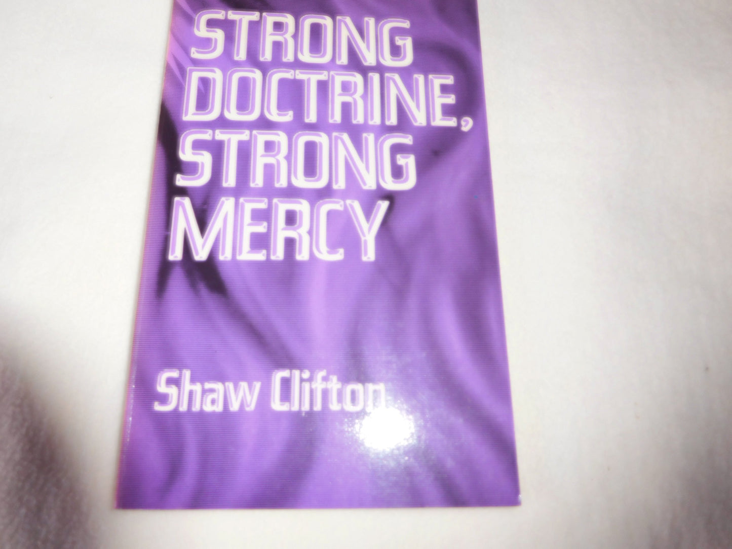 Strong doctrine, strong mercy: A salvationist looks at some major moral questions of the late 20th century