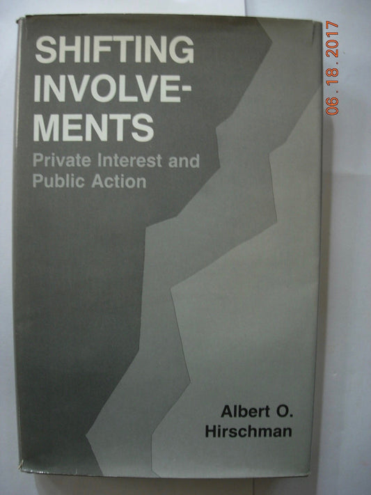 Shifting Involvements: Private Interest and Public Action
